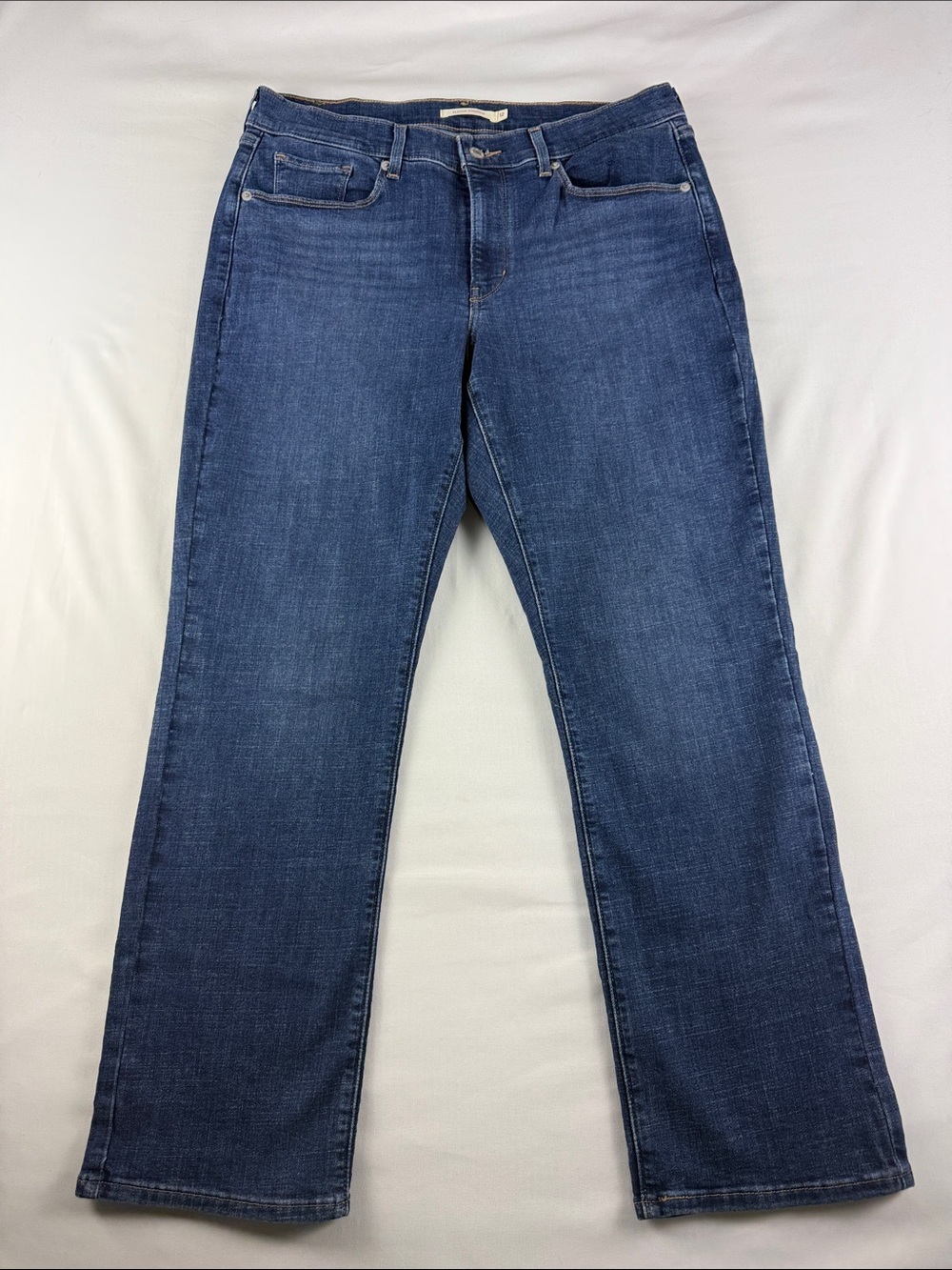 Levi’s Classic Straight Ankle Jeans Women’s 12 Stretch Denim